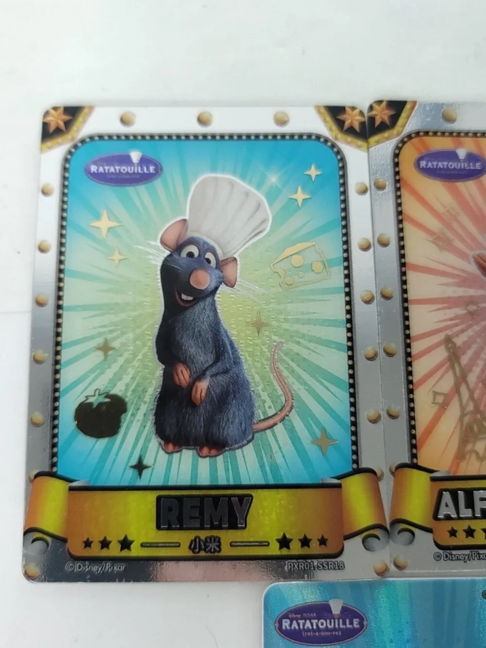 Ratatouille Disney 100 Pixar 37th Anniversary Oscars Trading Card Complete 3 lot